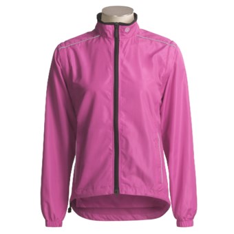 Canari Tour Cycling Jacket - Convertible (For Women) in Blossom
