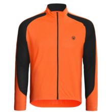 Canari Zoom Cycling Jersey - Full Zip, Long Sleeve (For Men) in Solar Orange - Closeouts
