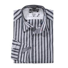 Canterbury Jackson Shirt - Cotton, Long Sleeve (For Men) in Navy - Closeouts
