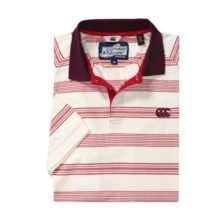 Canterbury Summer Stripe Polo Shirt (For Men) in Off-White - Closeouts