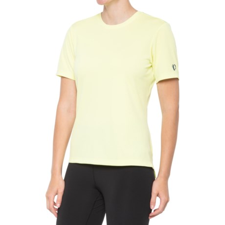 Pearl Izumi Canyon Cycling Jersey - Short Sleeve (For Women) - SUNNY LIME (L )