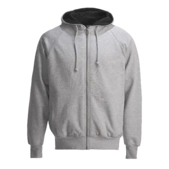 Canyon Guide Hoodie Sweatshirt - Thermal-Lined (For Men) in Heather Grey