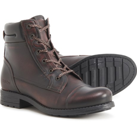 Taos Footwear Capstone Ankle Boots - Leather (For Women) - DARK BORDEAUX (38 )