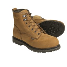 Carhartt 3905 6” Lace-Up Work Boots - Waterproof, Leather (For Men) in Natural - Closeouts