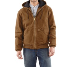 Carhartt Active Jacket - Quilt-Lined (For Tall Men) in Carhartt Brown - 2nds