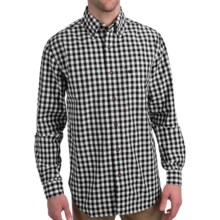 Carhartt Bellevue Plaid Shirt - Slim Fit, Button Collar, Long Sleeve (For Men) in Black - Closeouts