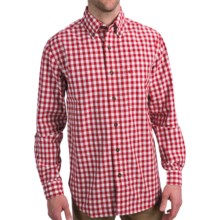 Carhartt Bellevue Plaid Shirt - Slim Fit, Button Collar, Long Sleeve (For Men) in White - Closeouts