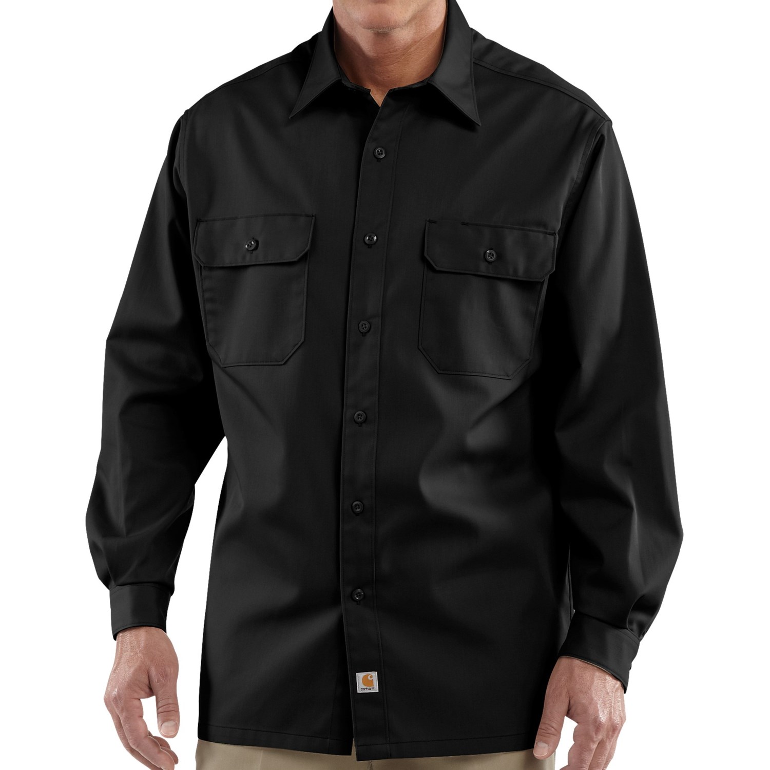 black button up men