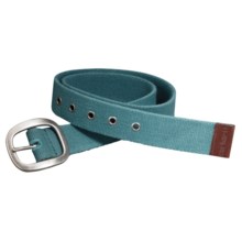 Carhartt Canvas Belt (For Women) in Aqua - Closeouts