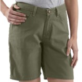 Carhartt Canvas Carpenter Shorts (For Women)