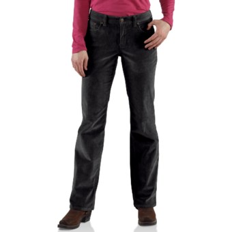 Carhartt Comfort Cord Pants -Stretch Fabric (For Women)