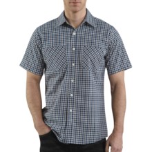 Carhartt Cotton Plaid Shirt - Lightweight, Short Sleeve (For Men) in Navy - 2nds