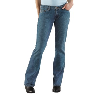 Carhartt Curvy Fit Basic Jeans (For Women) in Faded Blue Indigo