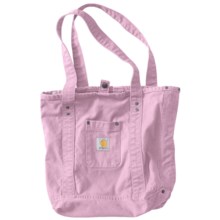 Carhartt Detroit Tote Bag - Sandstone Duck (For Women) in Faded Petal - 2nds