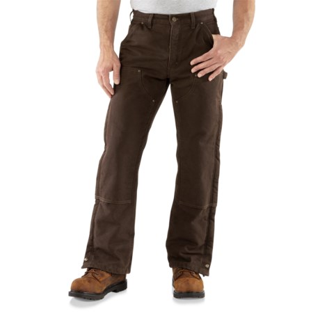 insulated canvas pants