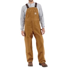 Carhartt Duck Bib Overalls  (For Men) in Carhartt Brown - 2nds