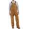 Carhartt Duck Bib Overalls  (For Men) in Carhartt Brown