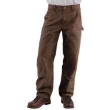 Carhartt Dungaree Jeans - Double-Front , Washed (For Men) in Dark Brown - 2nds