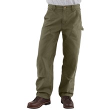 Carhartt Dungaree Jeans - Double-Front , Washed (For Men) in Moss - 2nds