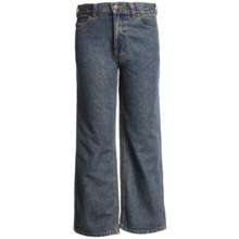 Carhartt Five-Pocket Jeans - Relaxed Fit (For Little Boys) in Dark Blue - Closeouts