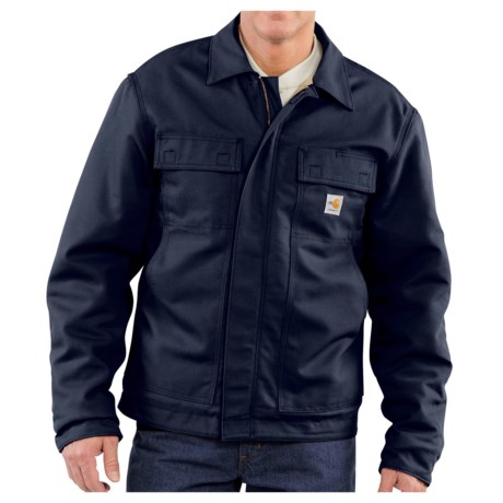 Carhartt FR Flame Resistant Lanyard Access Jacket Quilt Lined For Men