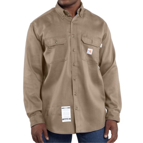 Carhartt FR Flame Resistant Lightweight Twill Shirt Long Sleeve (For Men)
