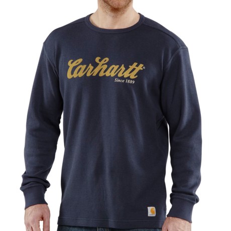 Carhartt Graphic T Shirt Long Sleeve (For Big and Tall Men)