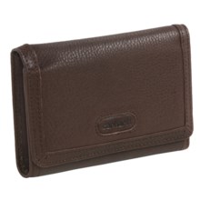Carhartt Harper Leather Wallet (For Women) in Dark Brown - Closeouts