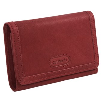 Carhartt Harper Leather Wallet (For Women) in Red