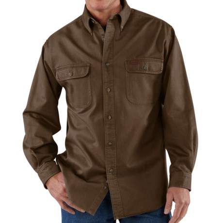 carhartt brown long sleeve