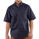 Carhartt Hines Solid Shirt - Cotton Twill, Short Sleeve (For Men)