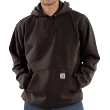 Carhartt Hooded Fleece Pullover Sweatshirt (For Men) in Black - 2nds