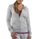 Carhartt Hooded Track Jacket - Stretch Cotton (For Women)