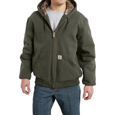 Carhartt Huntsman Active Jacket Insulated and Flannel Lined For Men