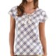 Carhartt Libby Plaid Shirt - Tie Neck, Short Sleeve (For Women)