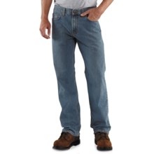Carhartt Loose Fit Jeans - Straight Leg (For Men) in Light Worn In Blue - 2nds