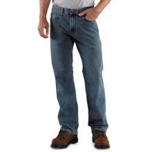 Carhartt Loose Fit Jeans - Straight Leg (For Men) in Worn In Blue - 2nds
