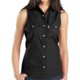 Carhartt Poplin Snap-Front Shirt - Sleeveless (For Women)