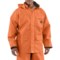 Carhartt PVC Coated Polyester Rain Coat - Waterproof (For Men) in Orange