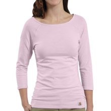 Carhartt Raglan T-Shirt - 3/4 Sleeve (For Women) in Light Orchid - Closeouts
