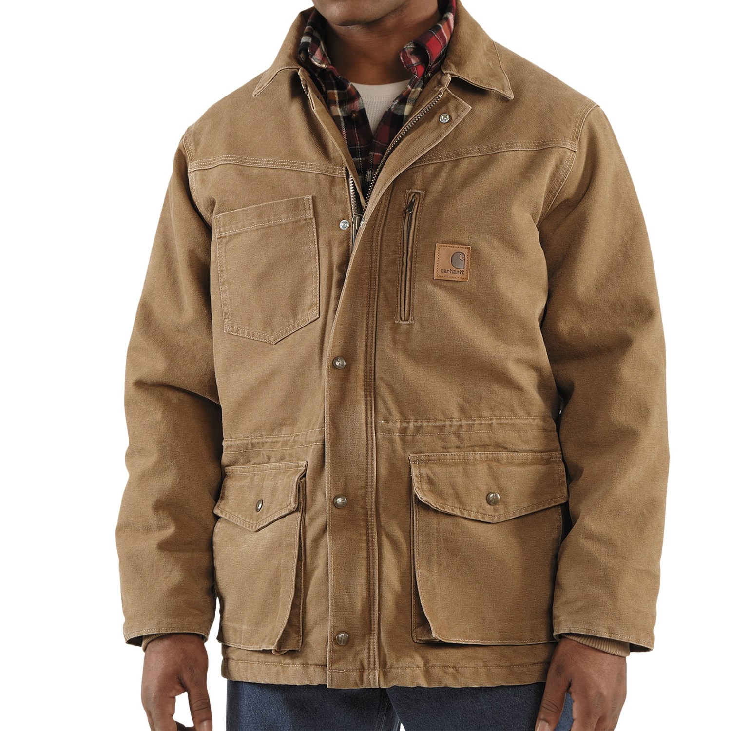 Carhartt Rancher Sandstone Coat (For Tall Men)