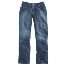 Carhartt Relaxed Fit Stretch Jean - Straight Leg (For Women) in Faded Indigo - 2nds