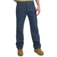 Carhartt Relaxed Fit Work Jeans - Straight Leg (For Men) in Dark Classic Wash - Closeouts
