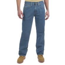 Carhartt Relaxed Fit Work Jeans - Straight Leg (For Men) in Light Classic Wash - Closeouts