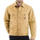 Carhartt Sandstone Jean Jacket - Sherpa Lined (For Men)