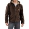 Carhartt Sandstone Sierra Jacket - Sherpa Pile Lining (For Men) in Dark Brown