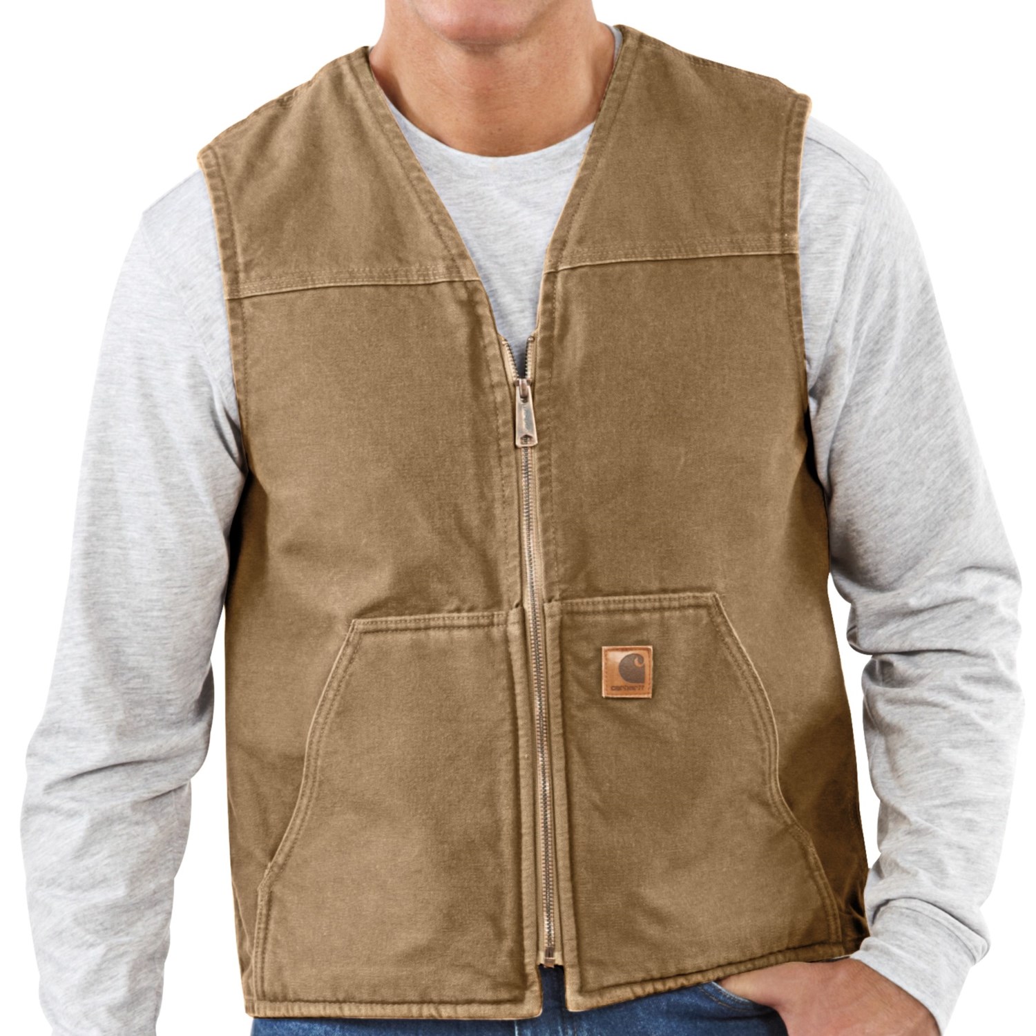 carhartt hooded vest tall