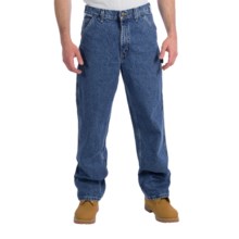 Carhartt Signature Work Dungaree Jeans (For Men) in Stone Wash - Closeouts