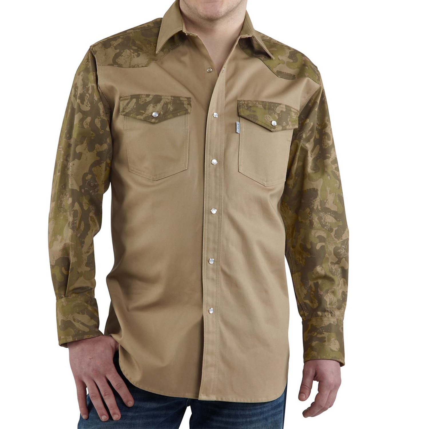 carhart camo shirt