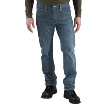 Carhartt Straight-Fit Denim Jeans - Straight Leg (For Men) in Worn In Blue - 2nds
